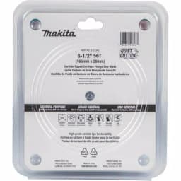 Makita 18V X2 LXT (36V) Brushless 6-1/2 in. Plunge Circular Saw with Bonus 56T Carbide Blade thumbnail 4