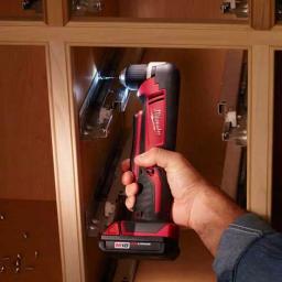 Milwaukee M18 18V Cordless 3/8 in. Right Angle Drill Kit with 5.0 Ah Battery and Charger thumbnail 8
