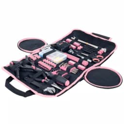Stalwart 86-Piece Home Tool Kit with Compact Roll Up Organizer Bag thumbnail 1