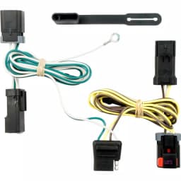 CURT Custom Vehicle-Trailer Wiring Harness, 4-Way Flat, Quick T-Connector for Dodge Caravan & Town and Country thumbnail 1