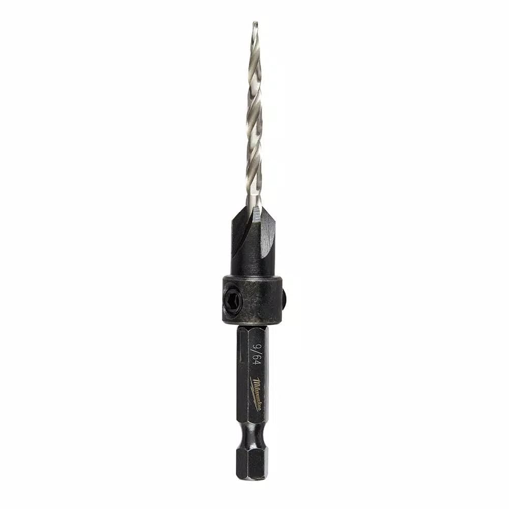 Milwaukee #6 Countersink with 9/64 in. High Speed Steel Drill Bit