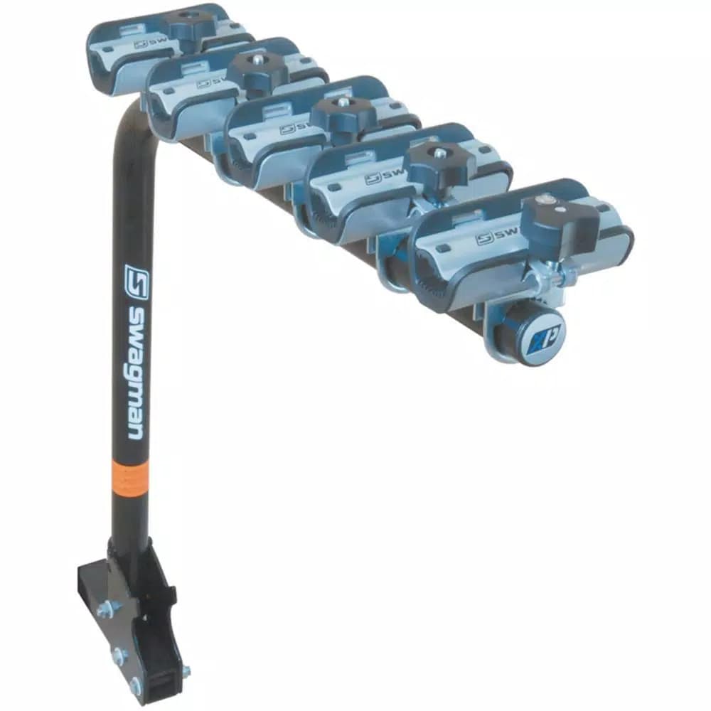 Swagman XP5 Folding Single Arm 5-Bike Hitch Rack for 2 in. Receivers