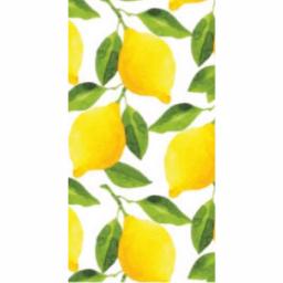 Sugar Plum Party SugarPlum Lemons 32-Piece Assorted Disposable Paper Napkins thumbnail 2