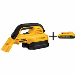 DEWALT 20V MAX 1/2 Gal. Wet/Dry Portable Vacuum with 2Ah Battery (DCV517B) thumbnail 1