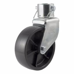 CURT 6" Jack Caster for 2" Diameter Tubes, 1,200 lbs. Capacity thumbnail 1