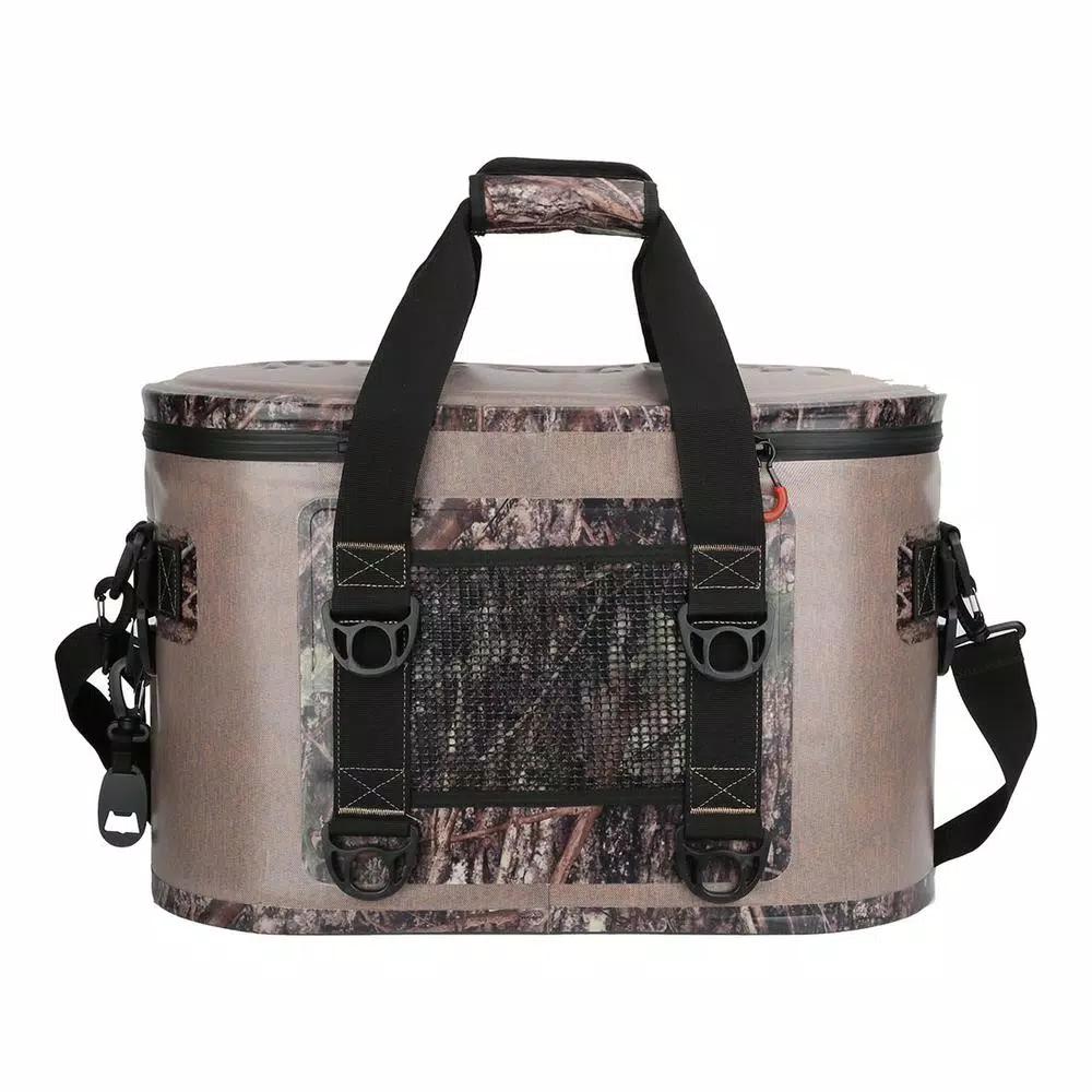 Camp-Zero 25.88 Qt. 40-Can Soft Cooler - Beige and Camo