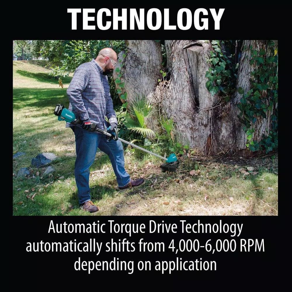 Makita 18V LXT Brushless String Trimmer Kit with 4.0Ah Battery, Charger & Bonus 22 in. Cordless Hedge Trimmer