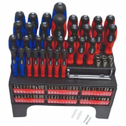 Best Value 101-Piece Screwdriver and Bit Set with Chrome Vanadium Steel Tools and Magnetic Tips thumbnail 11