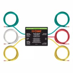CURT 2-to-3-Wire Taillight Converter for Trailer Wiring thumbnail 1