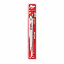 Milwaukee 9 in. 5 TPI Wood Cutting Reciprocating Saw Blades, Bi-Metal (5-Pack) thumbnail 2