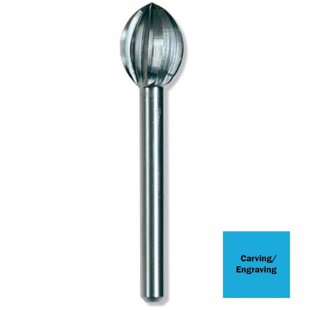 Dremel 5/16 in. Round Spear-Shaped High Speed Rotary Tool Accessory for Wood, Plastic, and Soft Metals