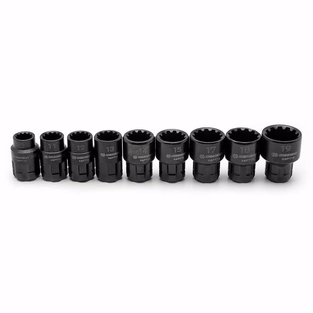 Crescent X6 3/8 in. Drive Pass-Thru Ratchet and Socket Set, 20-Piece