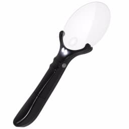 SecurityMan Handheld Magnifying Glass with 2 LED Lights - 3X/5X Dual Lens Illuminated Magnifier thumbnail 1