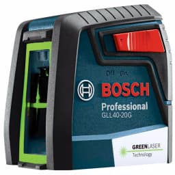 Bosch GLL40-20G VisiMax Green Beam Self-Leveling Cross Line Laser, 40 ft. thumbnail 6