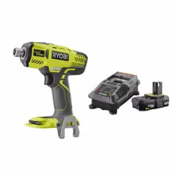 RYOBI 18V ONE+ QuietSTRIKE 1/4 in. Hex Pulse Driver Kit with 2.0 Ah Battery and Charger thumbnail 1