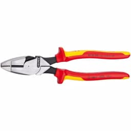 Knipex 9-1/4 in. High Leverage Insulated Lineman Pliers, 1,000 V thumbnail 1