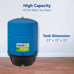 Express Water 11 Gallon Reverse Osmosis Storage Pressure Tank - 8 Gallon Capacity RO Water Filtration Expansion Tank thumbnail 2