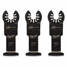 Milwaukee 1-3/8 in. High Carbon Steel Japanese Tooth Oscillating Multi-Tool Blade 3-Pack thumbnail 7