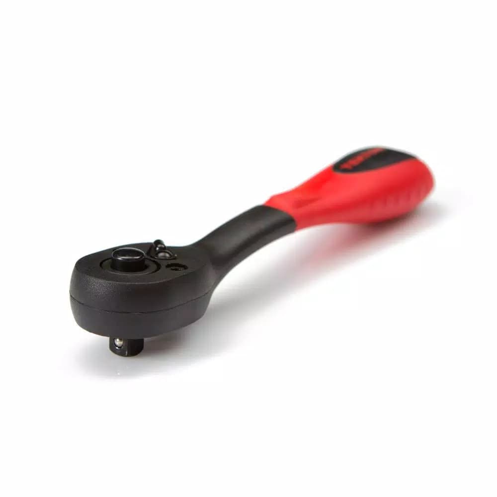 TEKTON 1/4 in. Drive 5 in. Composite Ratchet with 72-Tooth Gear
