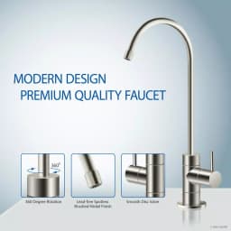 APEC Water Systems Essence 7-Stage Reverse Osmosis Water Filtration System with UV Sterilizer and Alkaline pH+ Mineralization thumbnail 3