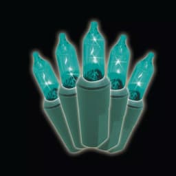 Brite Star Designer Series Teal Mini Light Set, 50-Count, Set of 2 thumbnail 1