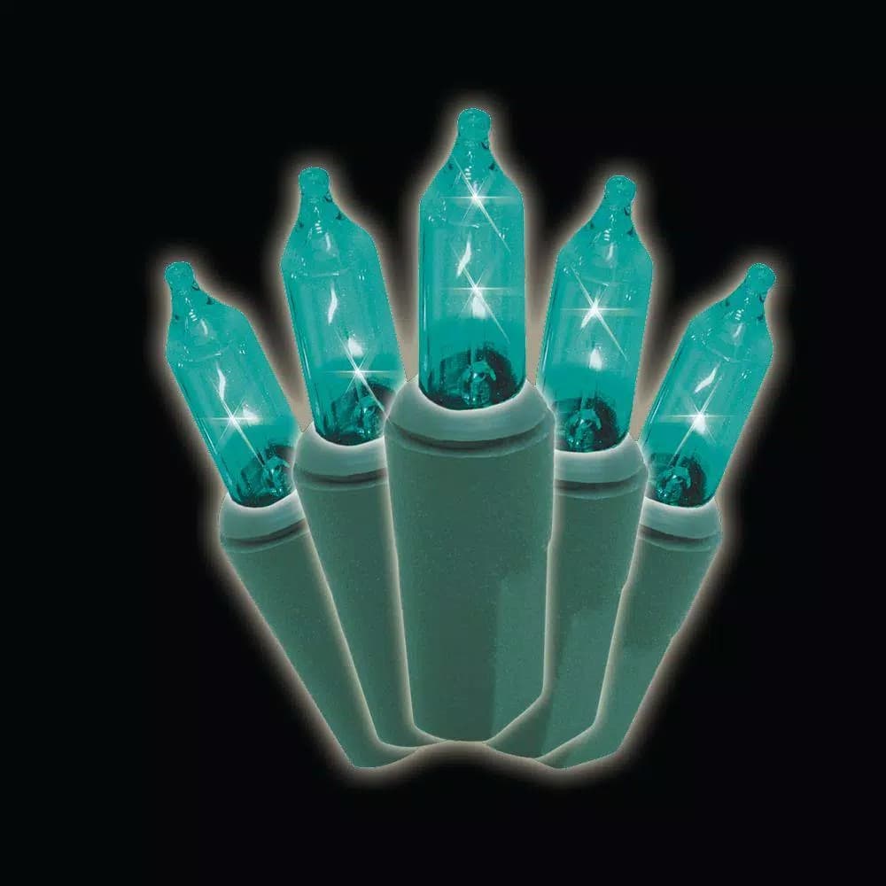 Brite Star Designer Series Teal Mini Light Set, 50-Count, Set of 2