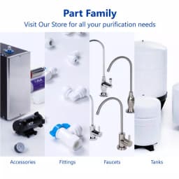 Express Water Refrigerator Connection Kit for Reverse Osmosis Systems, 15 ft. Tubing & Fittings thumbnail 8