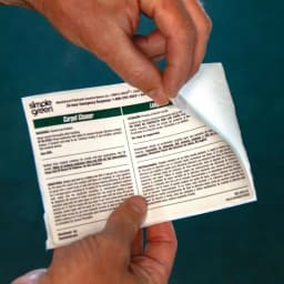 Simple Green Carpet Cleaner Secondary Labels, Bilingual, 10-Pack thumbnail 2