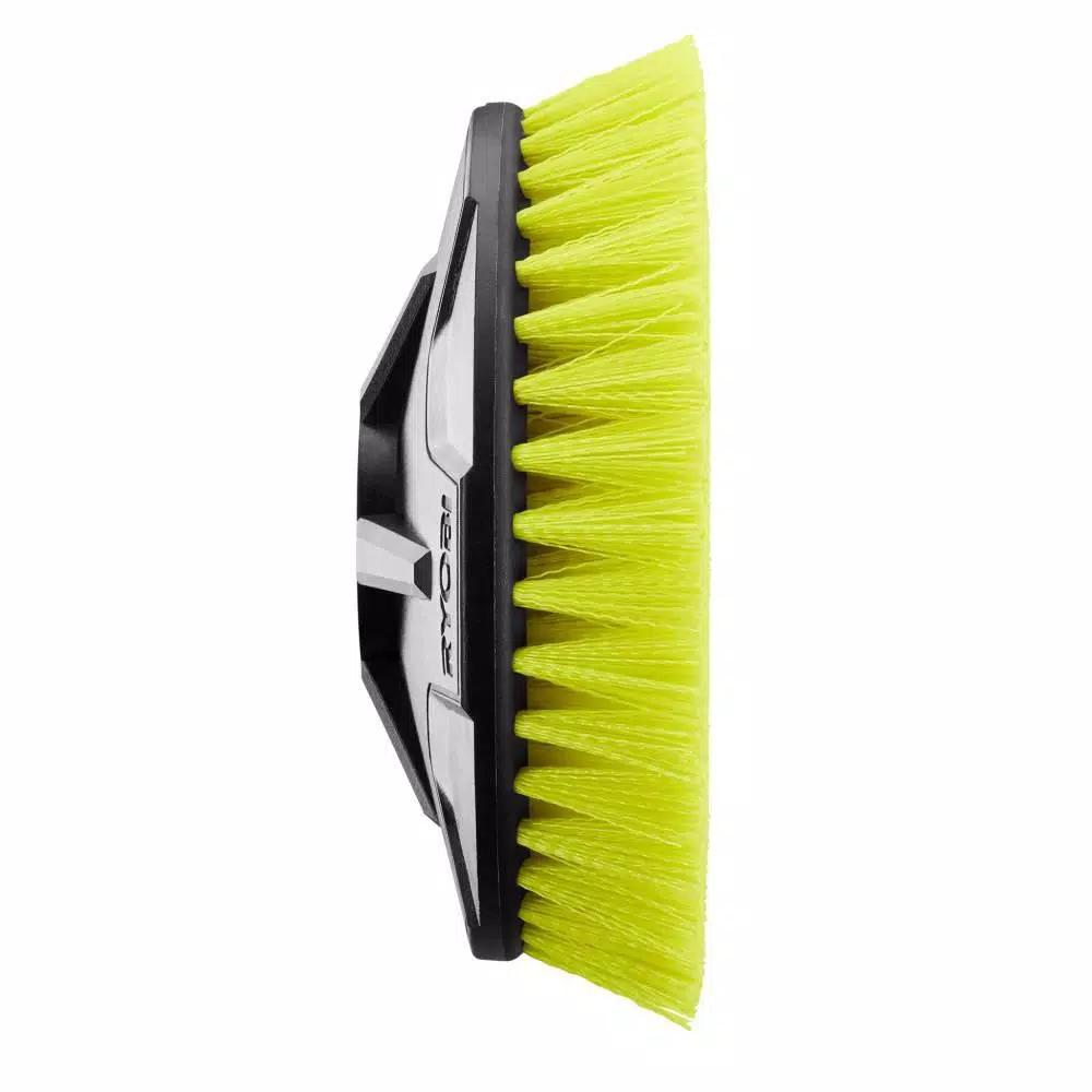RYOBI 6 in. Medium Bristle Brush Accessory for P4500 and P4510 Power Scrubbers
