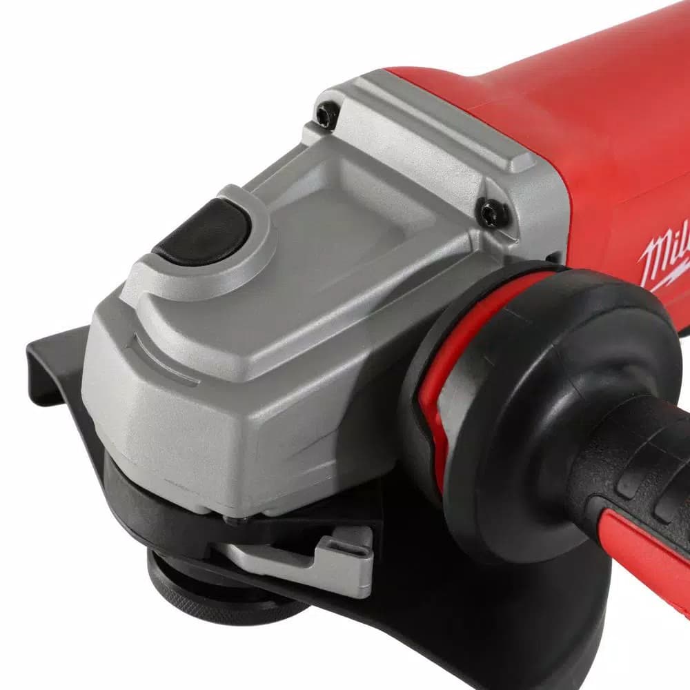 Milwaukee 6 in. 13 Amp Small Angle Grinder with Paddle Switch, 9000 RPM