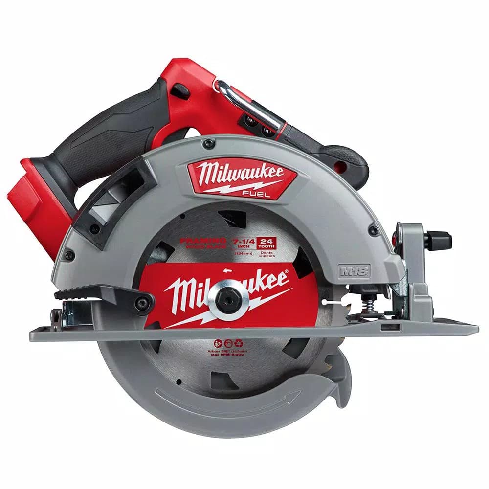 Milwaukee M18 FUEL 18V Brushless 3-Tool Combo Kit: 7-1/4 in. Circular Saw, Jigsaw & Compact Router