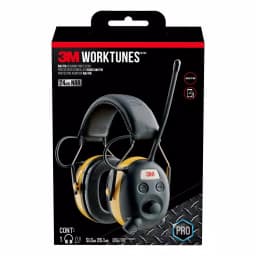 3M WorkTunes Digital Hearing Protector with AM/FM Radio and Auxiliary Jack thumbnail 5