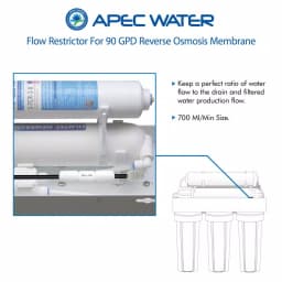 APEC Water Systems 700 ml/min Flow Restrictor for 90 GPD Reverse Osmosis Systems, 1/4 in. Quick Connect thumbnail 2