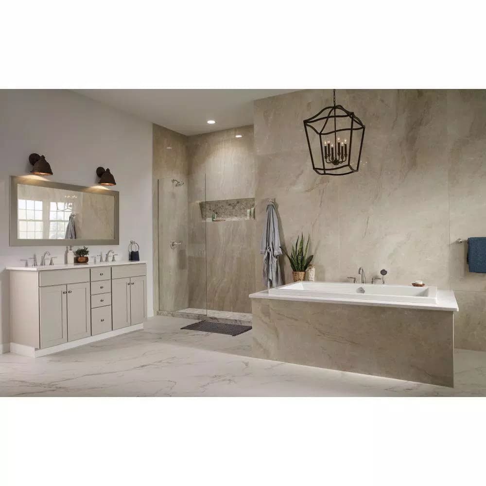 Delta Woodhurst 24 in. Stainless Steel Towel Bar, Zinc Die Cast Construction