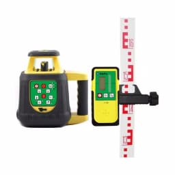AdirPro HV8GL Green Beam Self-Leveling Rotary Laser Level with Receiver and Remote, 1650 ft. Range thumbnail 1