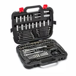 Husky 211-Piece Mechanic Tool Set with 1/4 in., 3/8 in., and 1/2 in. Drive Ratchets and Sockets thumbnail 1