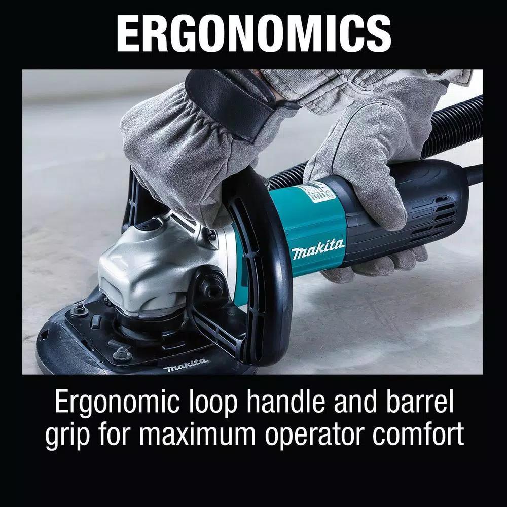 Makita PC5010CX1 5 in. SJS II Compact Concrete Planer with Dust Extraction Shroud