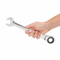 TEKTON 24 mm Ratcheting Combination Wrench, 6-Point Box End, 72-Tooth Gear thumbnail 7