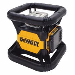 DEWALT 20V MAX Lithium-Ion Red Rotary Laser Level with Construction Tripod Bundle thumbnail 12