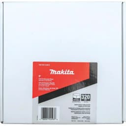 Makita 9 in. Round Ceramic Abrasive Discs, 320-Grit, Hook & Loop (25-Pack) thumbnail 3