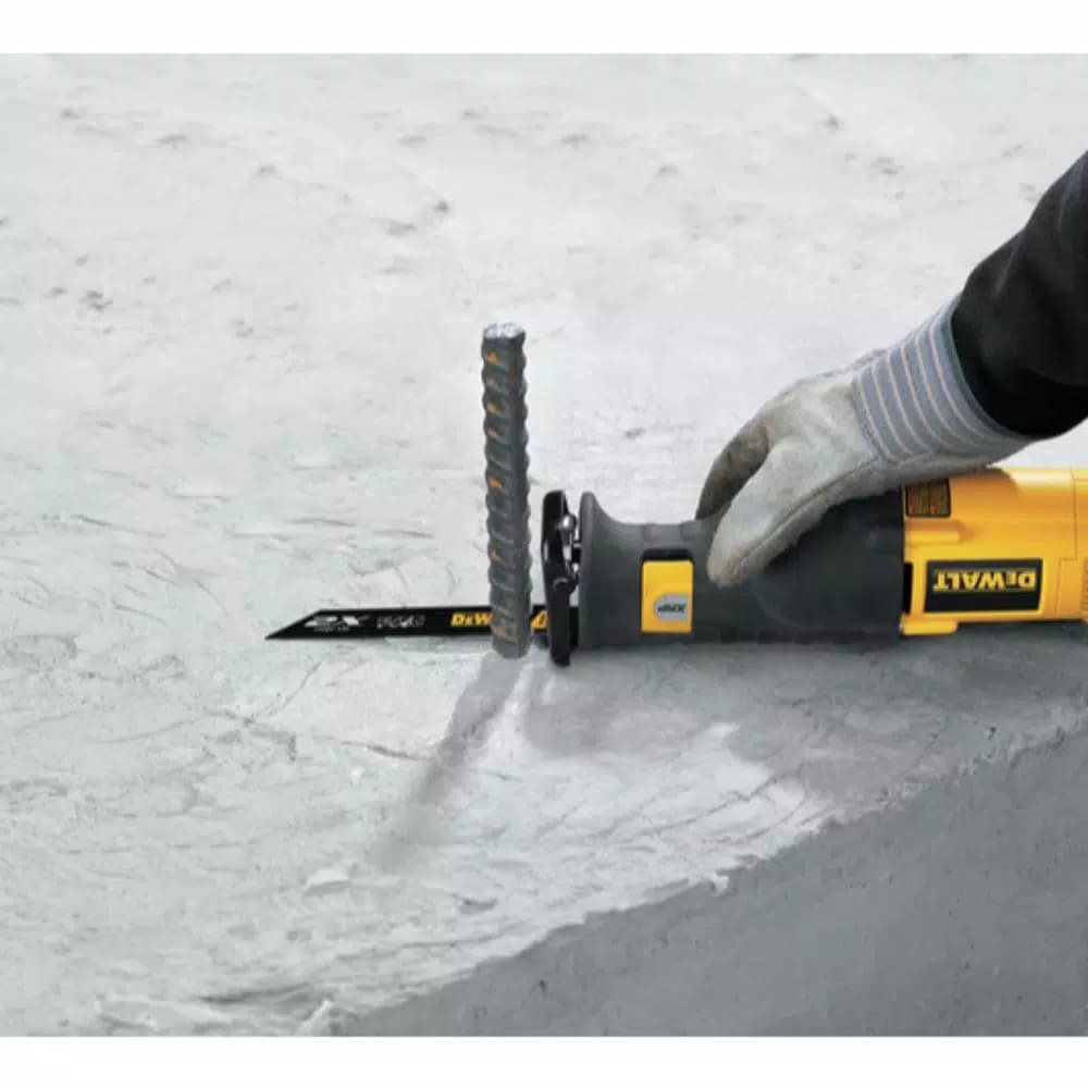 DEWALT 8 in. Premium Metal Reciprocating Saw Blades, 14/18 TPI, 5-Pack