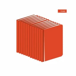 AdirPro Engineer's Field Book, 12-Pack, Bright Orange Heavy Duty Covers thumbnail 4