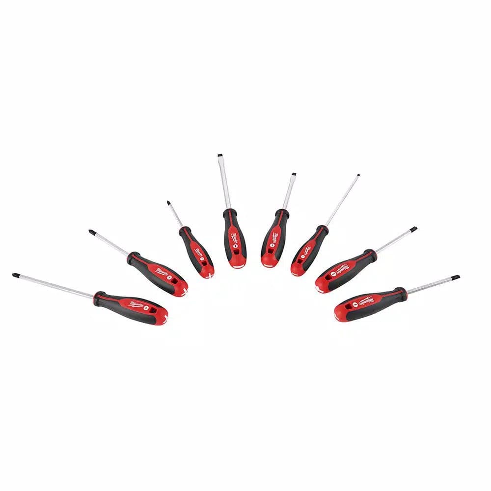 Milwaukee 8-Piece Screwdriver Set with ECX Bits