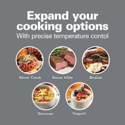 Hamilton Beach 6 Qt. Stainless Steel Slow Cooker with Advanced Temp Tracker thumbnail 9