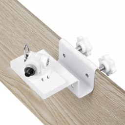 Wasserstein Weatherproof Gutter Mount for Arlo Pro, Ultra, Go, and Essential Cameras (White) thumbnail 7