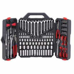 Crescent 170-Piece Mechanics Tool Set with Hard-Sided Carrying Case thumbnail 1