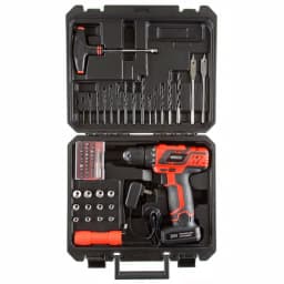 Stalwart 20V Lithium-Ion 3/8 in. Cordless Drill/Driver 62-Piece Set with Brushless Motor thumbnail 2