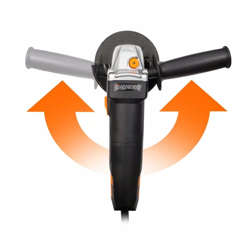 WEN 4.5-in. 7 Amp Corded Angle Grinder with 11,000 RPM