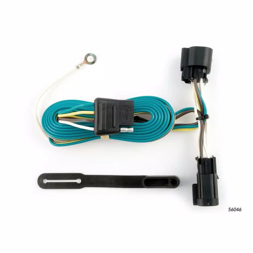 CURT Custom Vehicle-Trailer Wiring Harness for Chevrolet Impala, 4-Way Flat Output