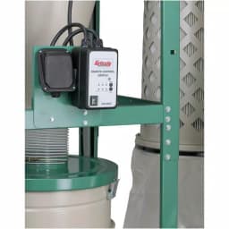 Grizzly Industrial 5 HP Cyclone Dust Collector with 55 Gal. Steel Drum and BIA Certified Cartridge Filter thumbnail 7
